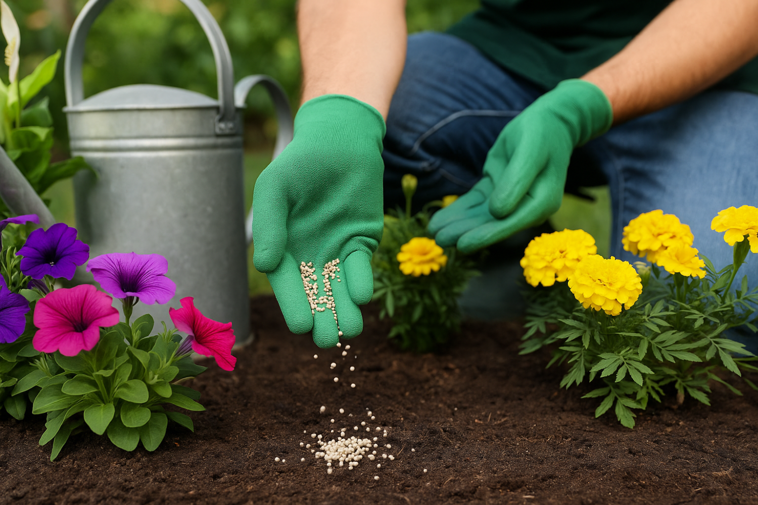 Como adubar plantas de flores para florirem o ano inteiro