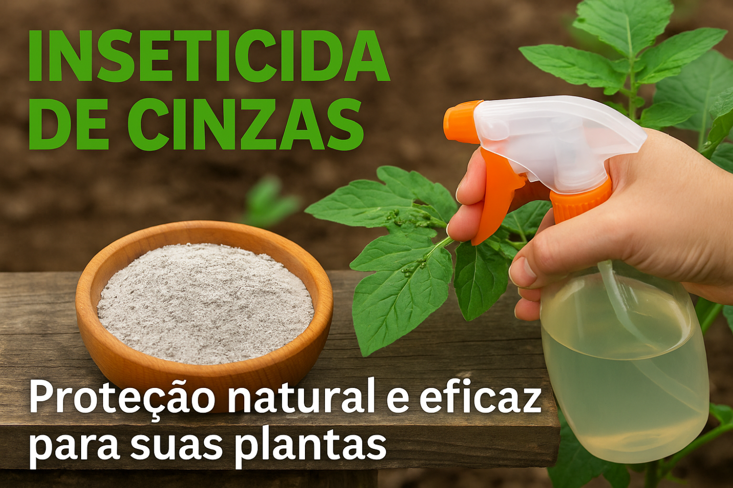 Inseticida de cinzas