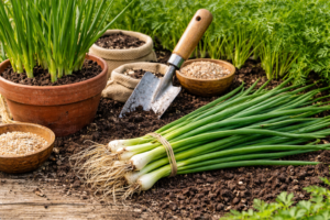 Como plantar cebolinha em casa e colher o ano inteiro
