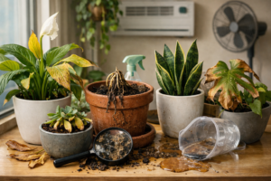 Erros comuns que matam plantas em apartamentos