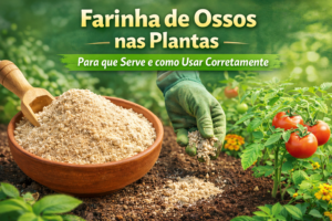 Farinha de ossos nas plantas: para que serve e como usar corretamente