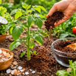 borra de café para plantas como usar