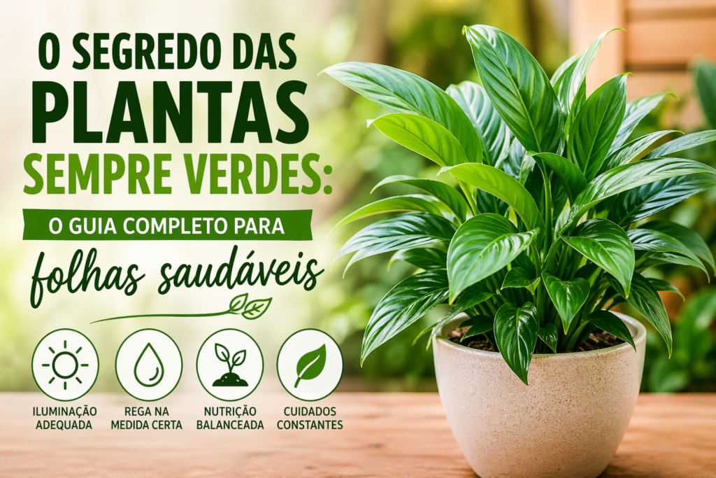 plantas sempre verdes