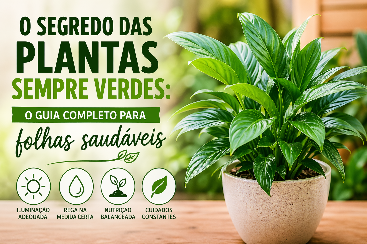 plantas sempre verdes
